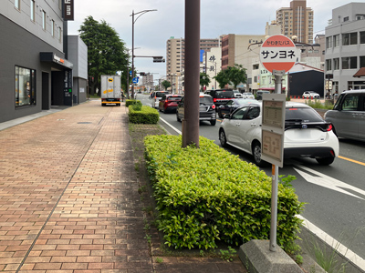 豊橋市コミュニティバス「サンヨネ」バス停