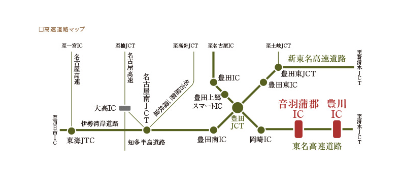 高速道路マップ