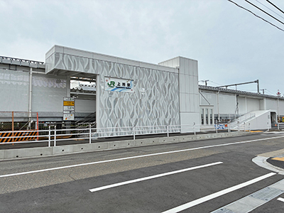 JR越後線「上所」駅