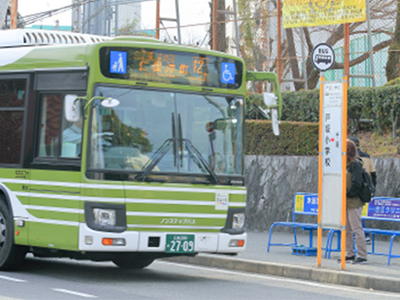 広電バス「戸坂小学校」バス停