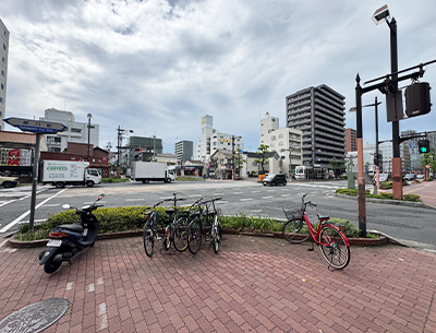 岡山電軌清輝橋線「田町」駅