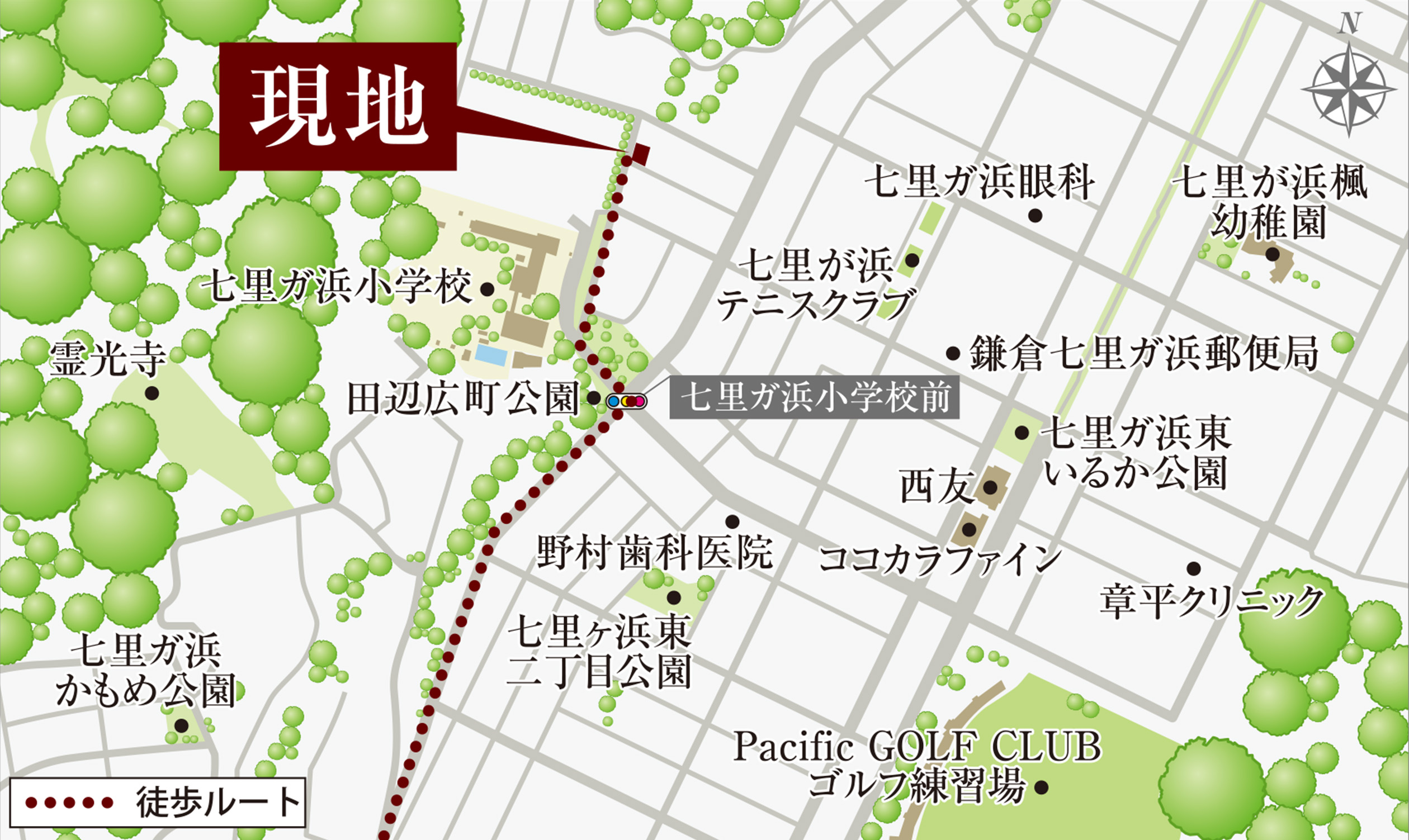拡大図