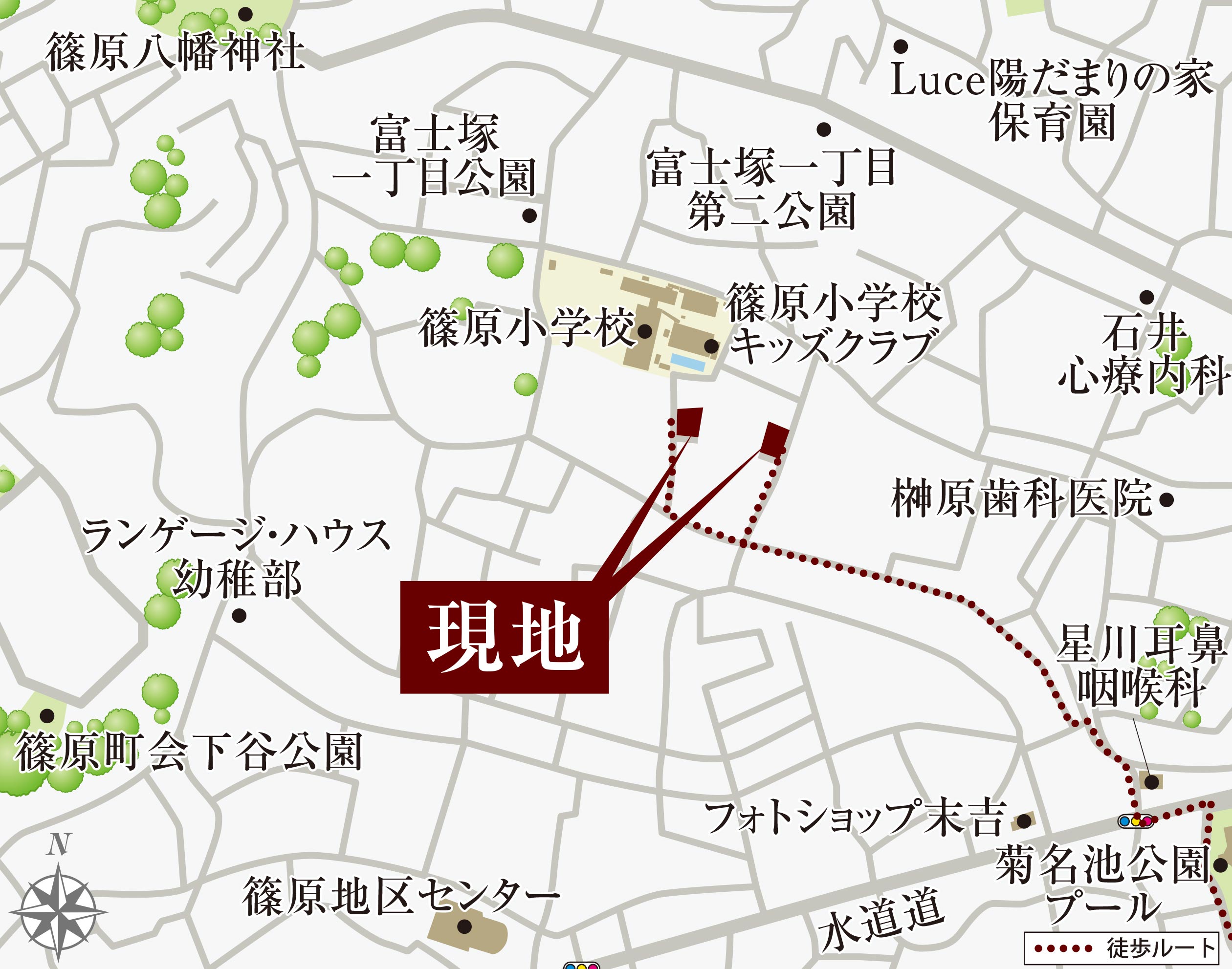 拡大図