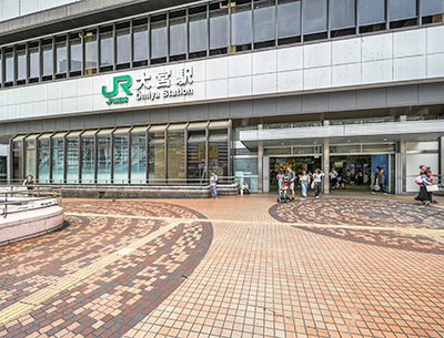 湘南新宿ライン宇須「大宮」駅