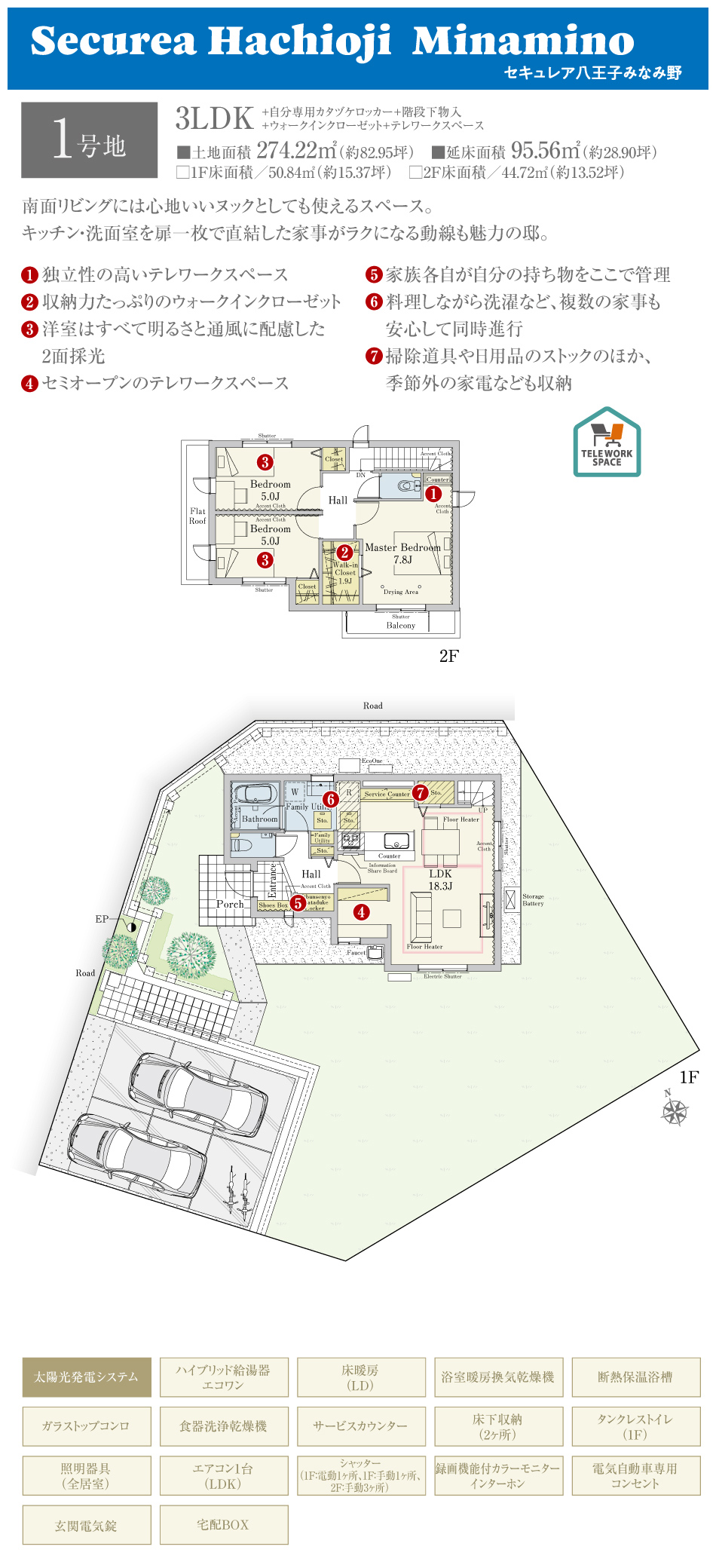 1号地（3LDK）｜建売・分譲住宅｜ダイワハウス