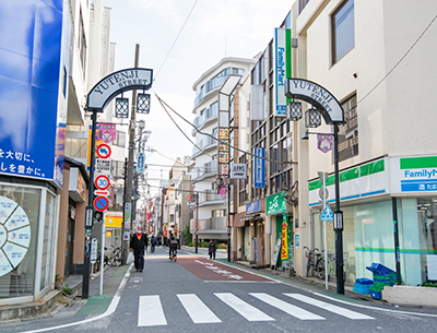 祐天寺駅通り