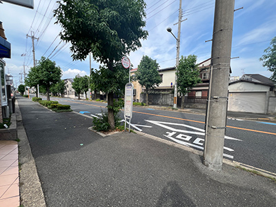 京阪バス「養父元町」バス停