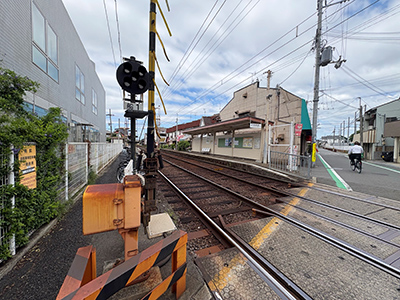 阪堺電気軌道阪堺線線「船尾」駅