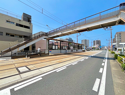 熊本市電健軍線「健軍校前」駅