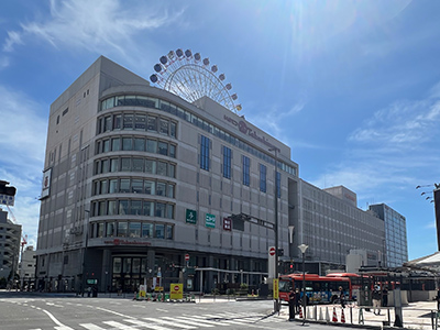 伊予鉄道郡中線「松山市」駅