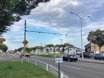 国道4号線