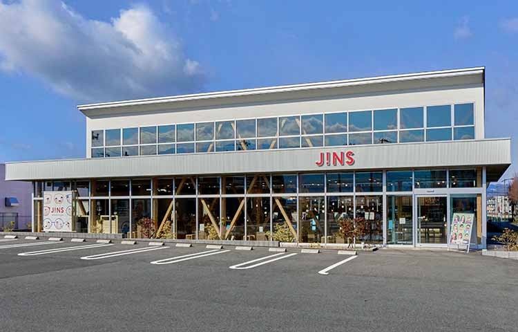 事例紹介 JINS 山形白山店｜Future with Wood（建築物の木造・木質化