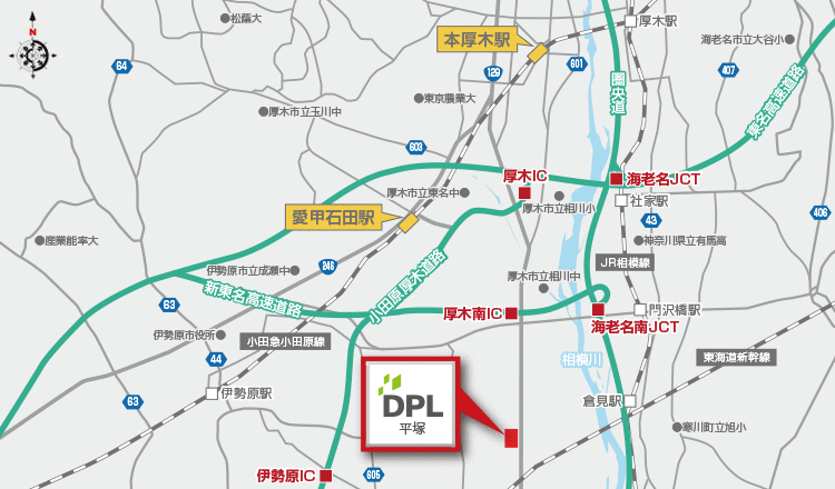 DPL平塚地図
