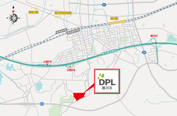 DPL掛川B地図