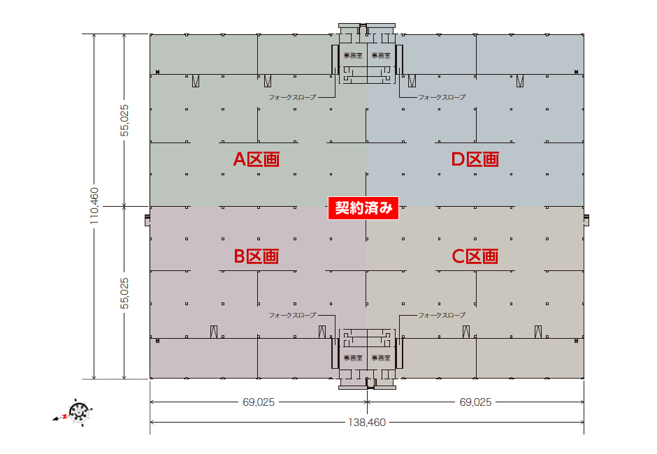 DPL埼玉上里のFLOOR MAP