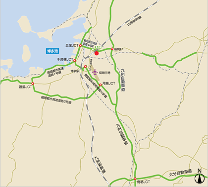 DPL福岡糟屋地図