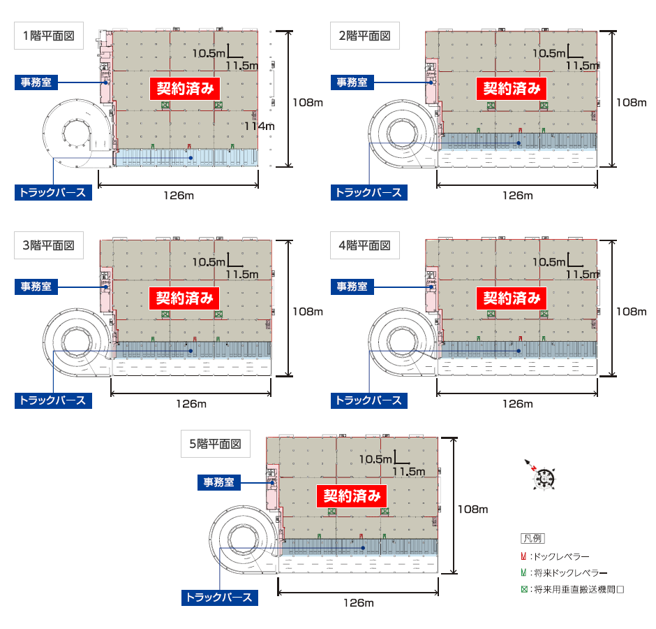 DPL国立府中のFLOOR MAP