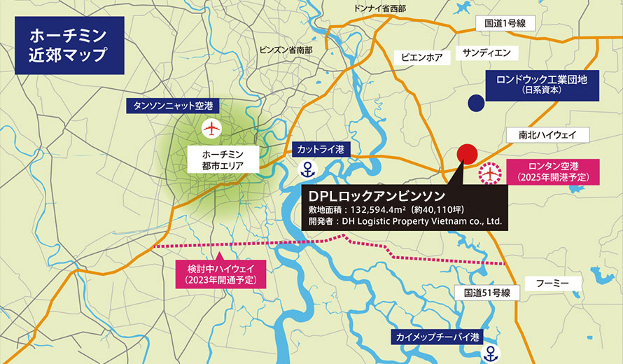 ロックアンビンソン1(LOT-I)地図