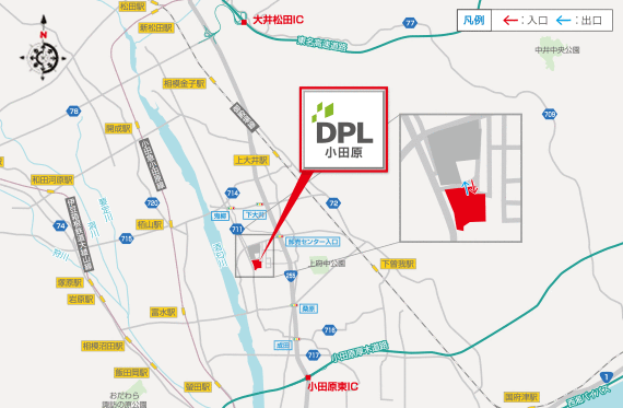 DPL小田原地図