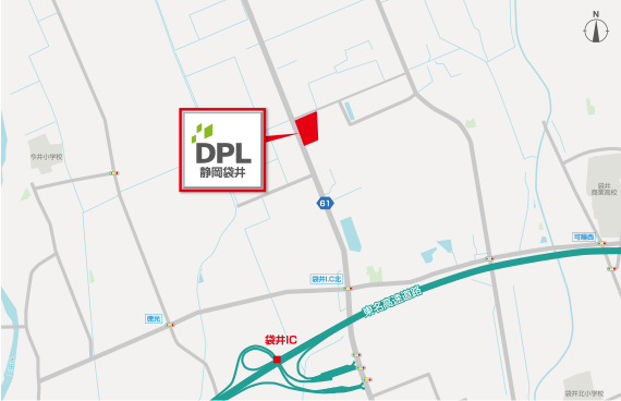 DPL静岡袋井地図