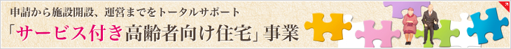 2012年度、制度改定への万全な対応で成功する「サービス付き高齢者向け住宅」事業