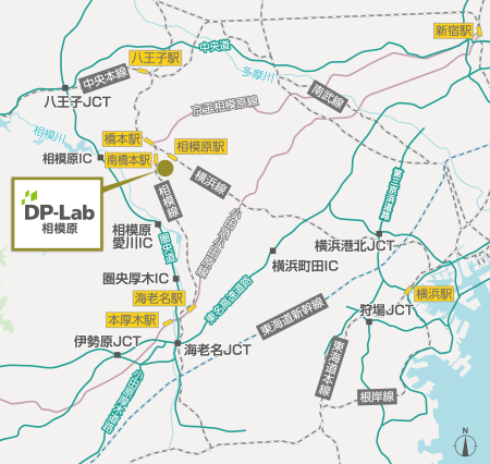 DP-Lab 相模原地図