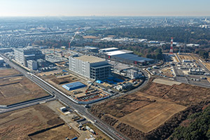 日本最大級の「DPDC印西パーク」（2025年12月撮影）