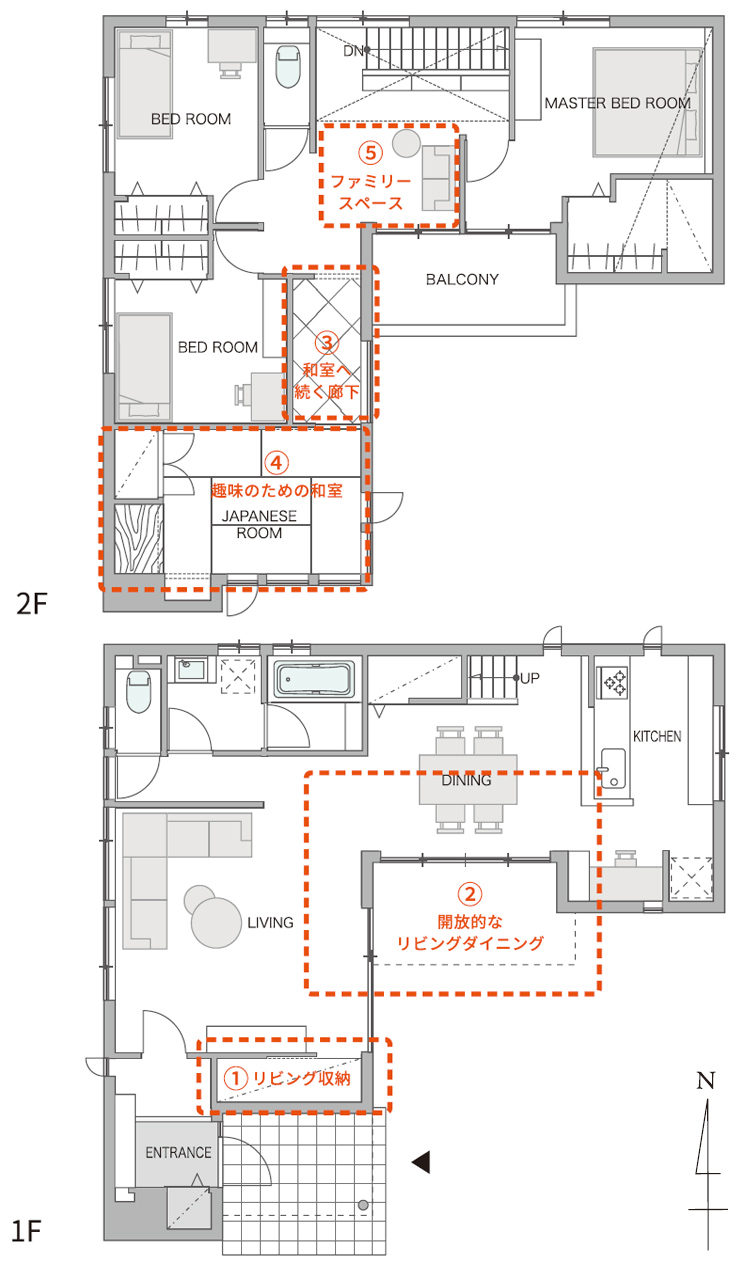 間取り例 Xevo Advance 注文住宅 ダイワハウス