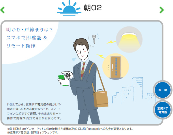 明かり・戸締まりは?スマホで即確認&リモート操作