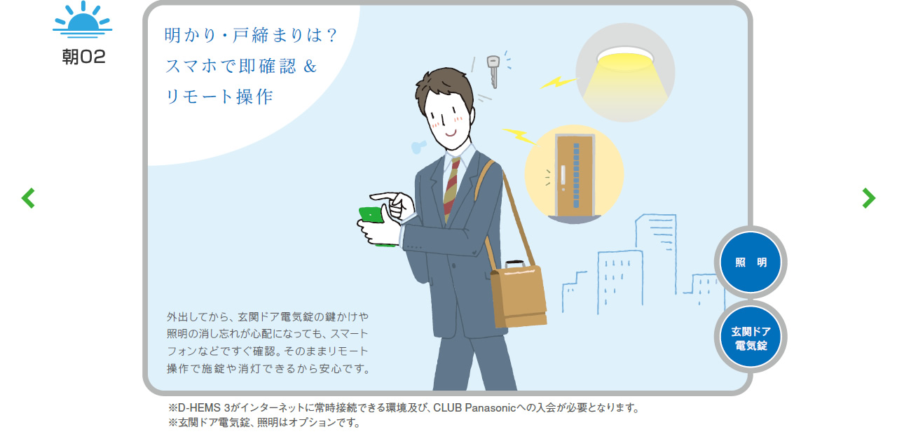 明かり・戸締まりは?スマホで即確認&リモート操作