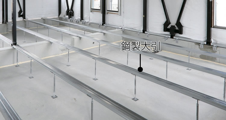 鋼製大引