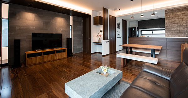 趣味を楽しめるディテールまで美しいシックな家 2階建て 建築事例 注文住宅 ダイワハウス