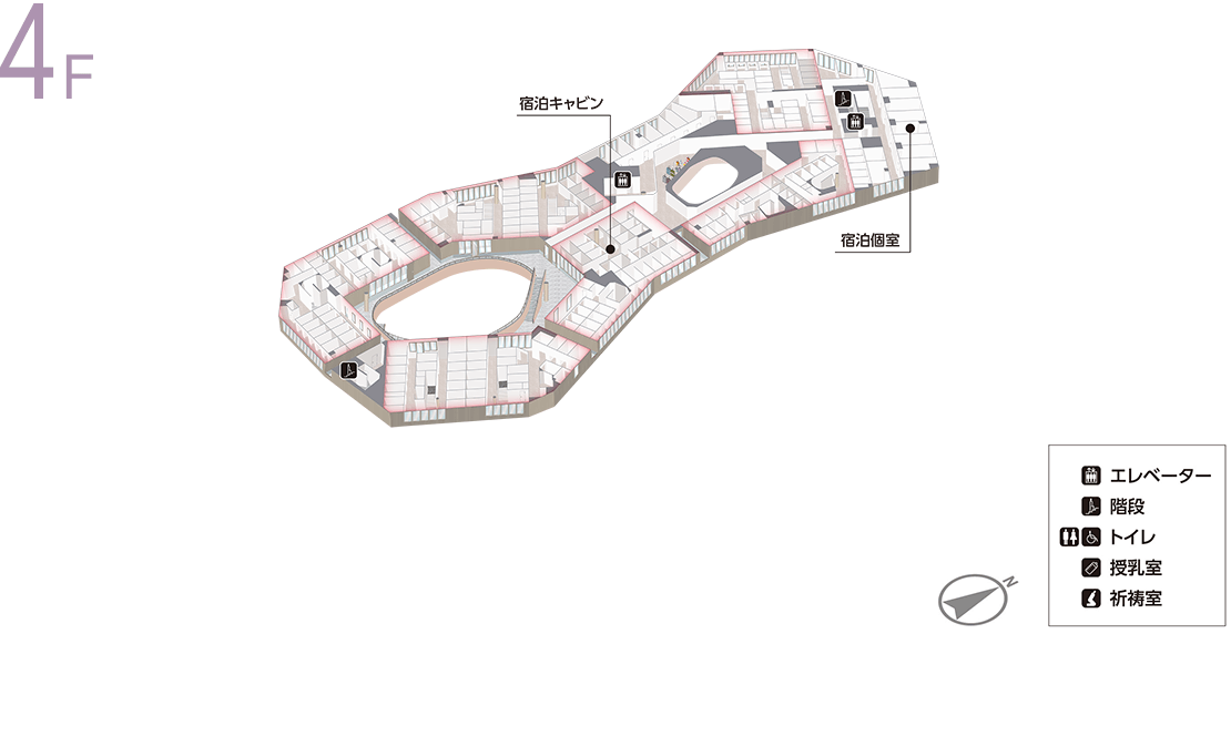 4F フロアマップ