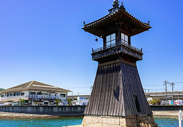 旧野崎浜灯明台（児島）