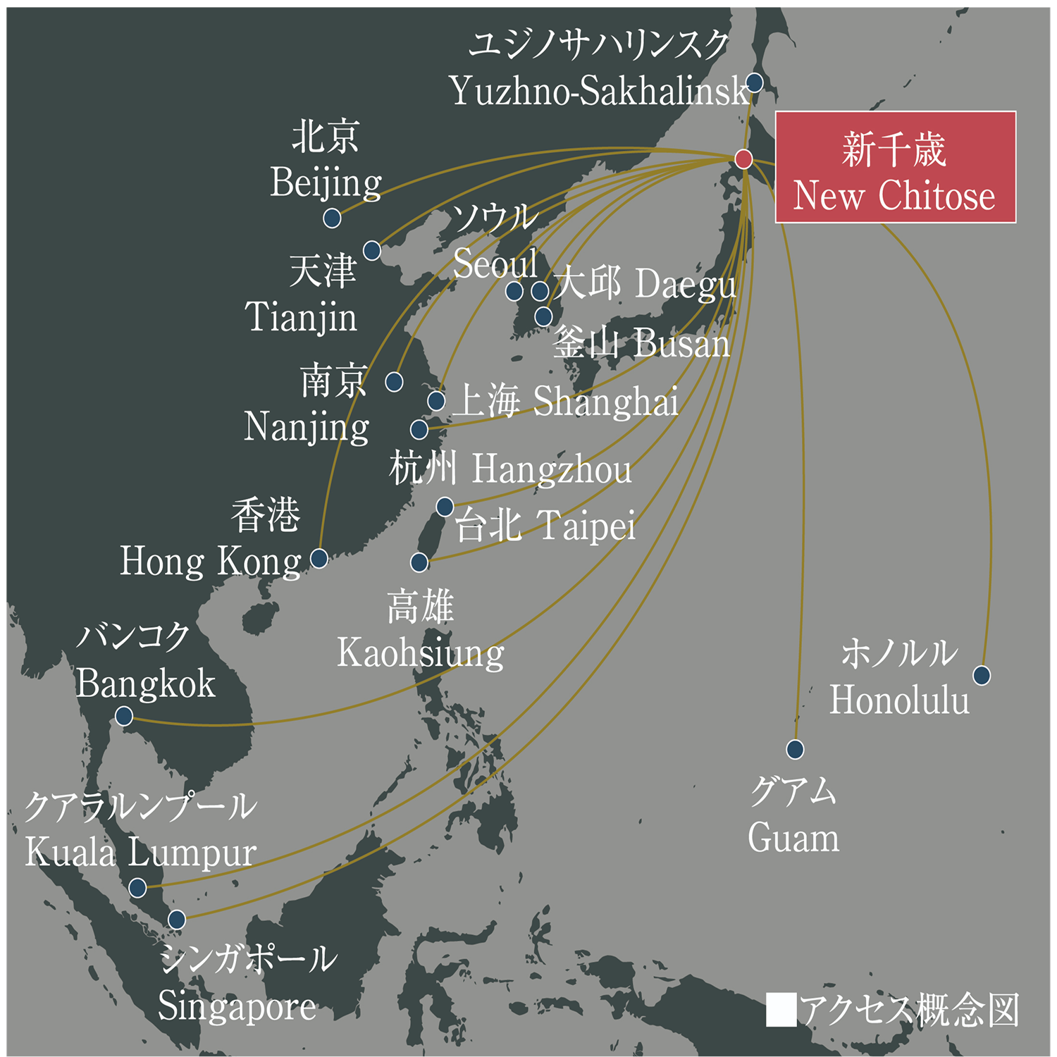 国際線路線図