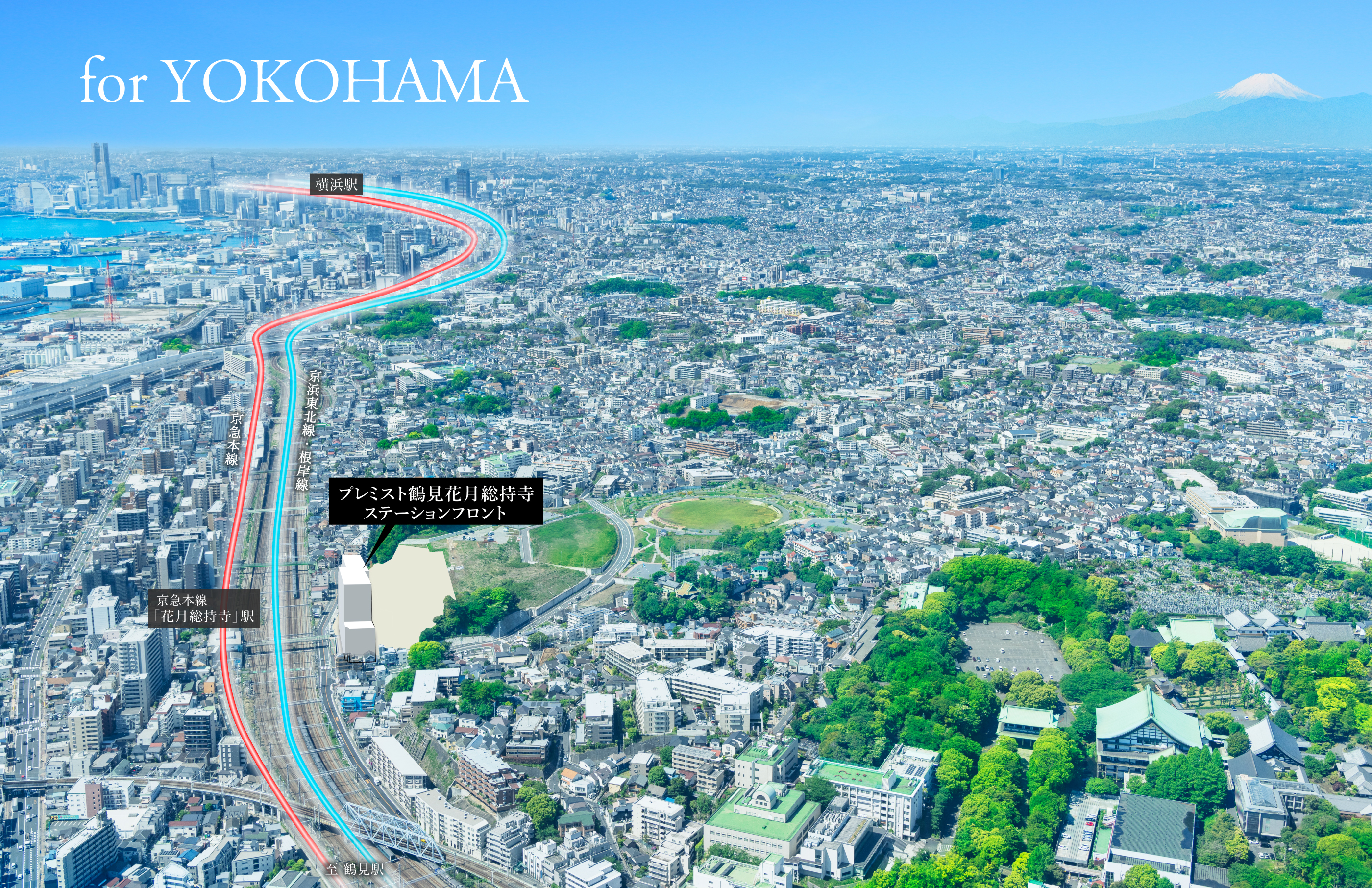 for YOKOHAMA 航空写真