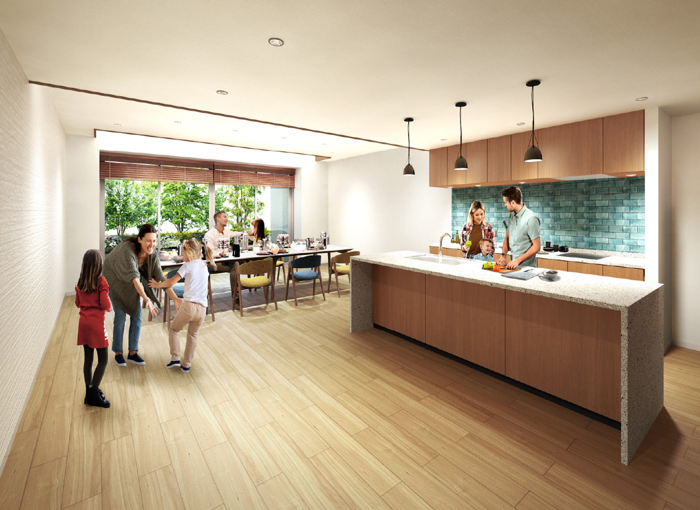 パーティールーム 1完成予想CG