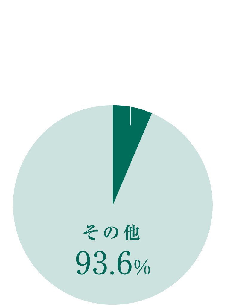 4LDKの市場データ：その他93.6%