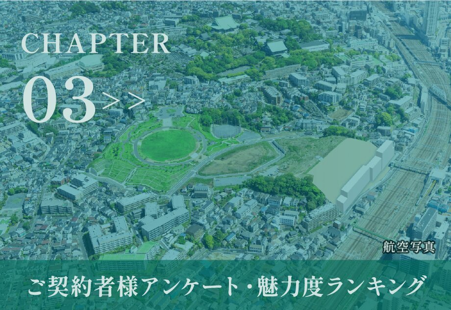 CHAPTER 03 ご契約者様アンケート・魅力度ランキング