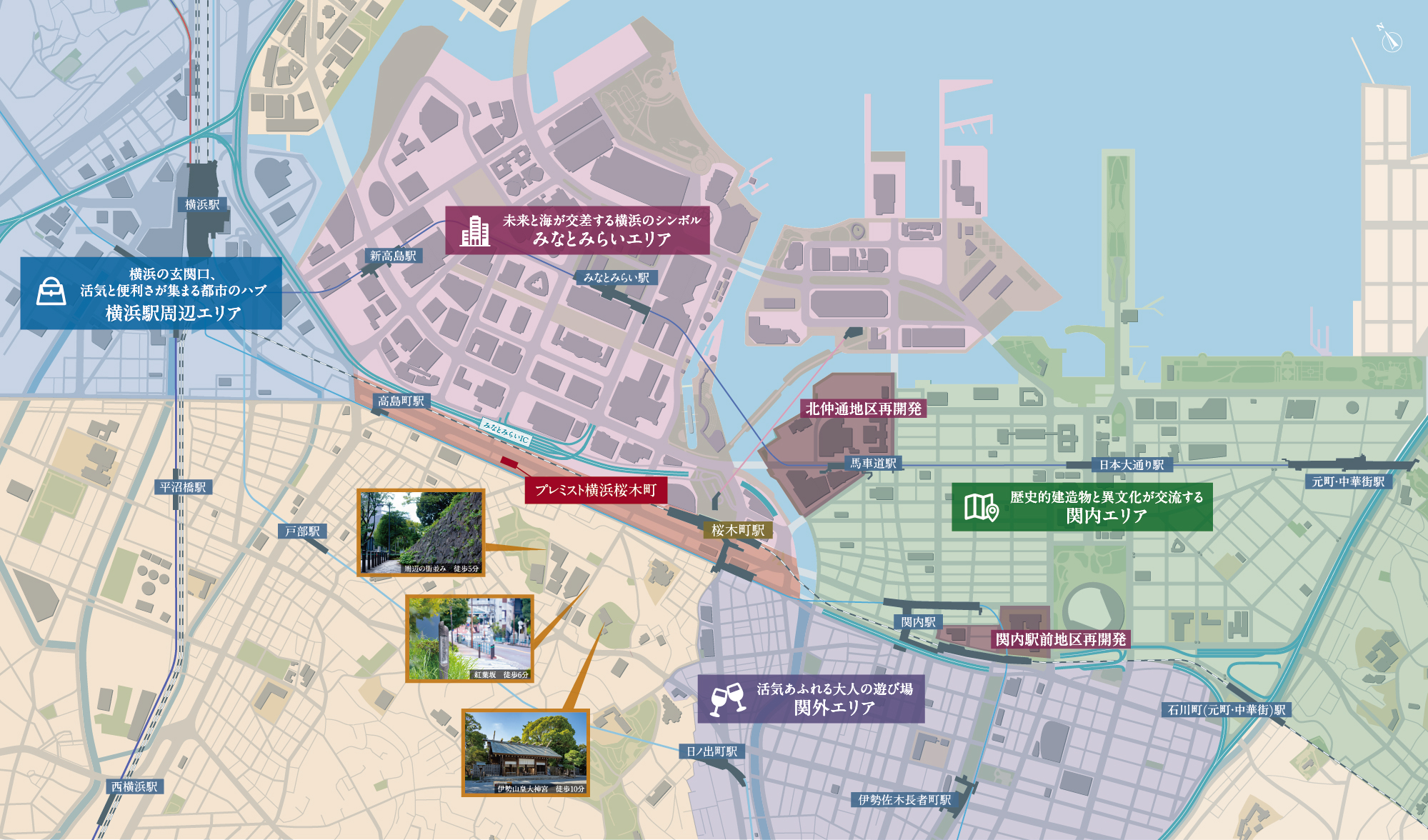 横浜　みなとみらい　桜木町　古地図　博物館級⁉️ 横浜・みなとみらい誕生の秘密を解き明かす。古地図から見る街の