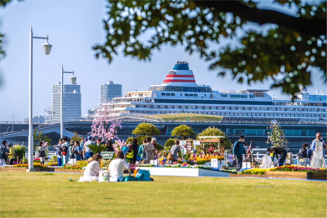 山下公園（約2,390ｍ）
