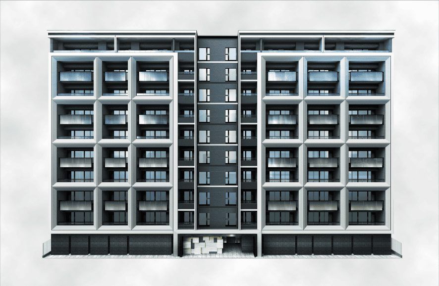 低炭素建築物 外観完成予想CG