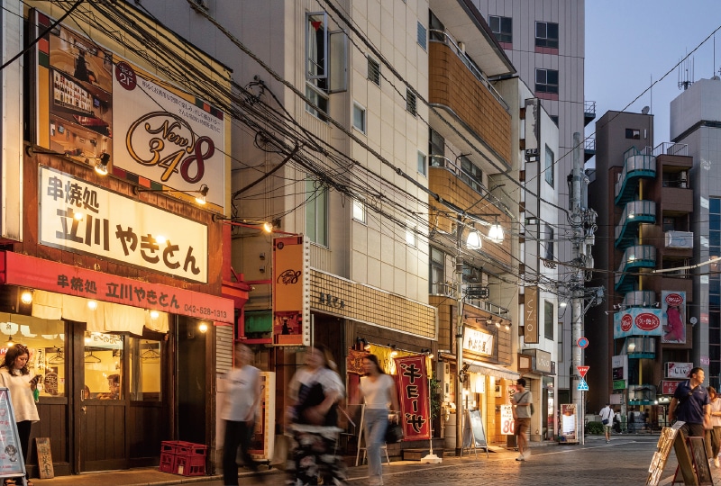 南口飲食店街（徒歩6分／約440m）