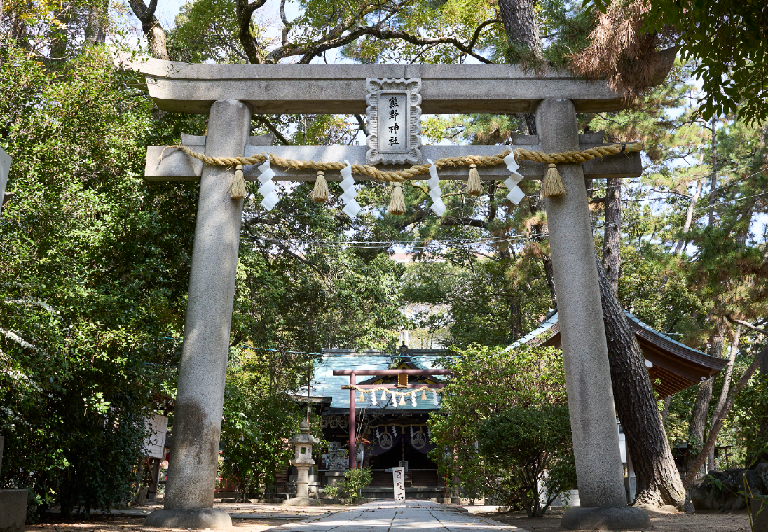 甲子園熊野神社（徒歩8分・約580m）