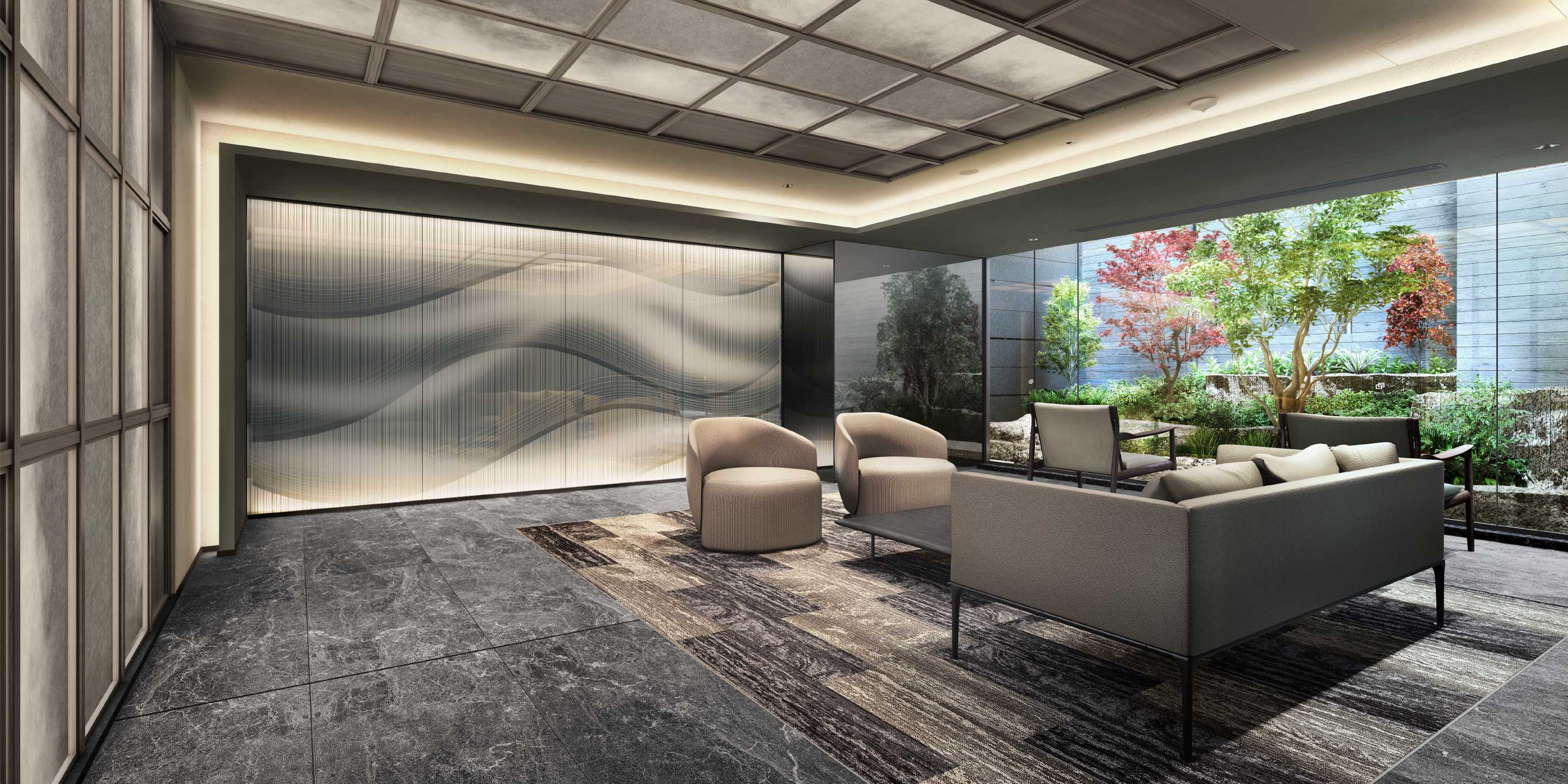 プレミスト京都 三条堀川:オーナーズラウンジ完成予想図