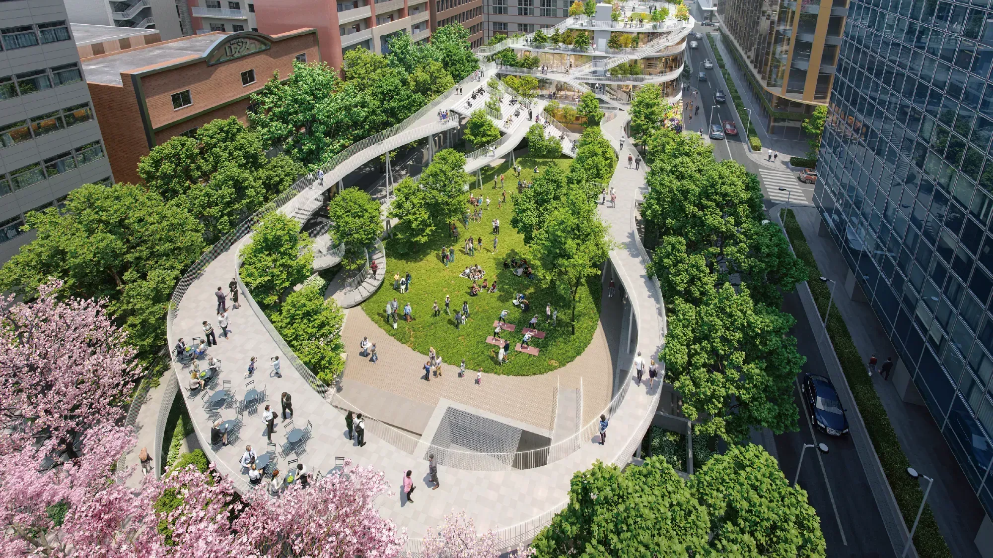 明治公園（約1,770m／画像提供：福岡市）