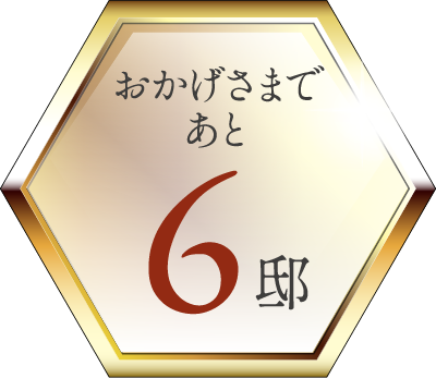 おかげさまであと6邸
