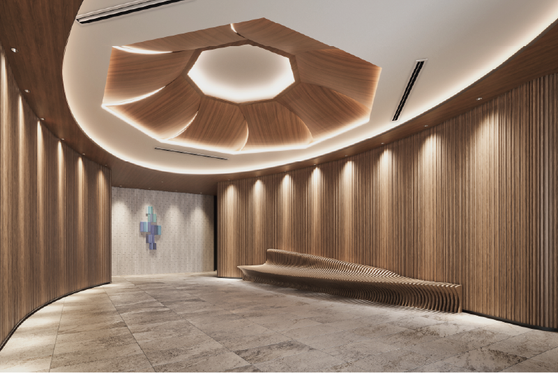 エントランスホール完成予想図