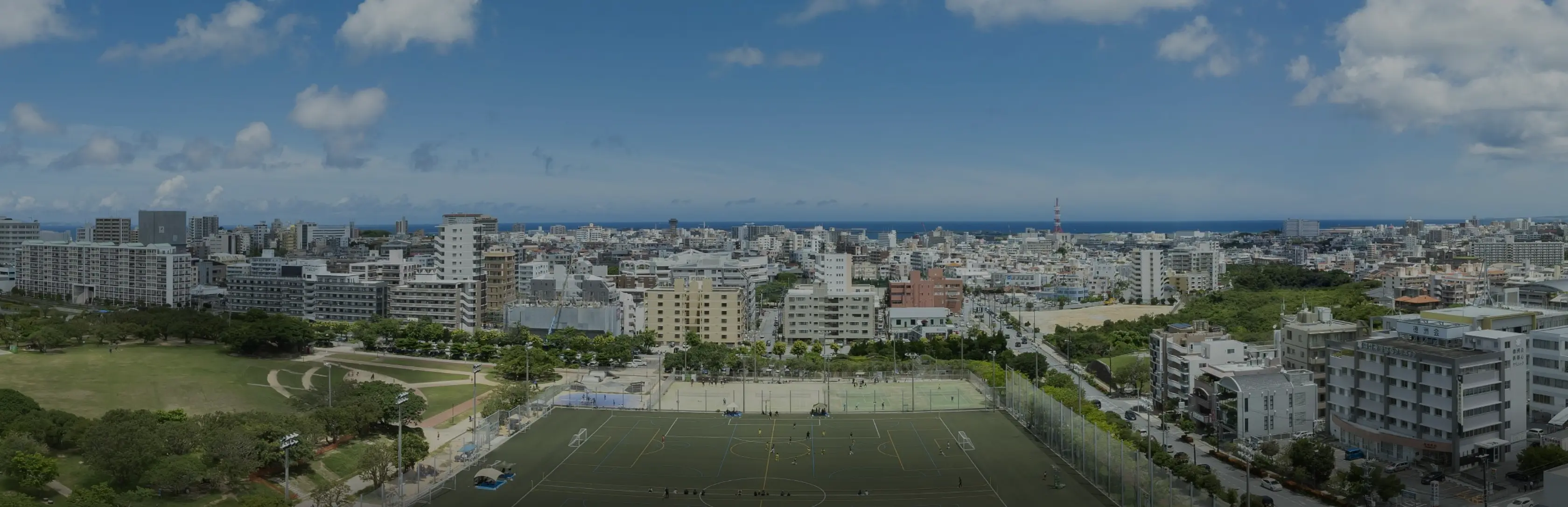 現地13階相当からの眺望