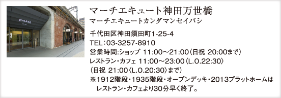 マーチエキュート神田万世橋